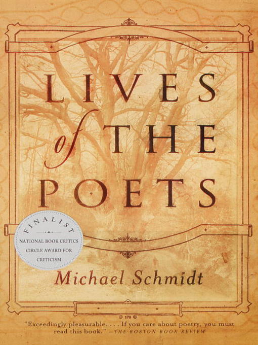 Title details for Lives of the Poets by Michael Schmidt - Available